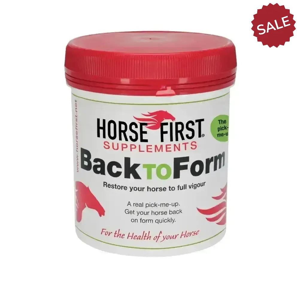 Horse First Back To Form 750g X 3 Pack Horse Supplements