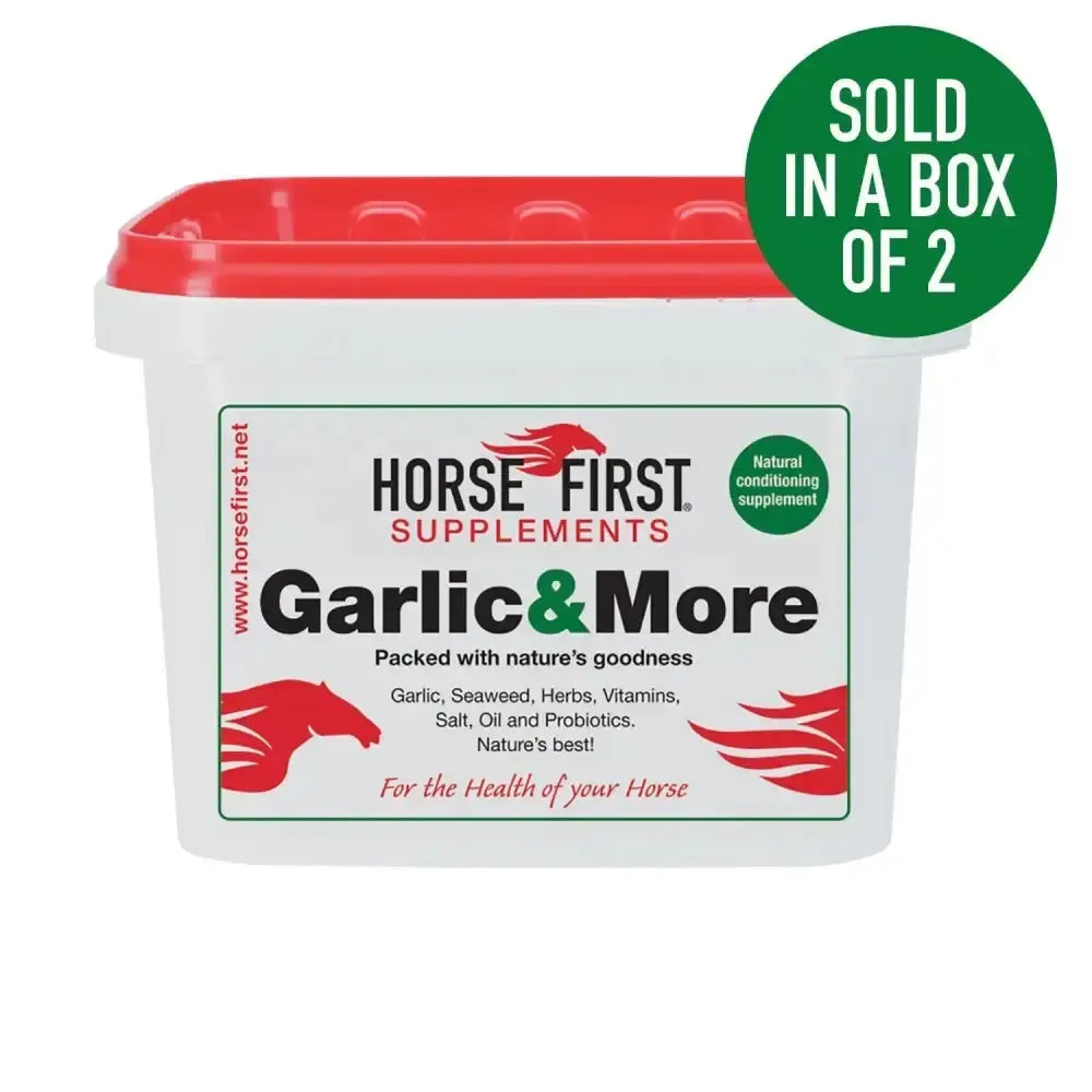Horse First Garlic & More 1.5kg X 2 Pack Horse Supplements