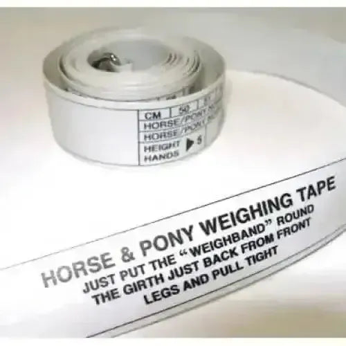 Horse Weigh Tape Tape Easy Measure Weigh Tapes