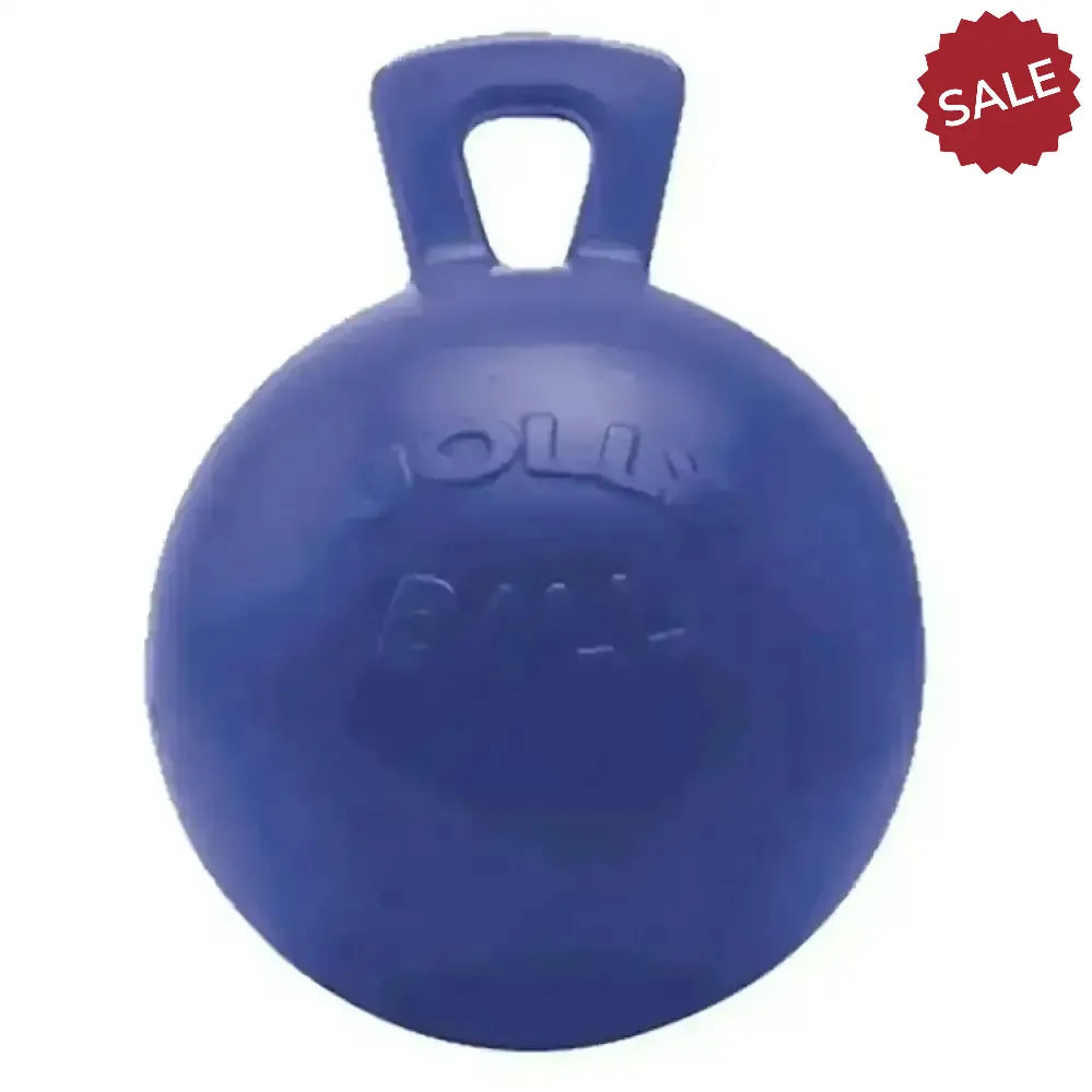 Horseman's Pride Scented Jolly Ball 10 inch Blue Horse Toys