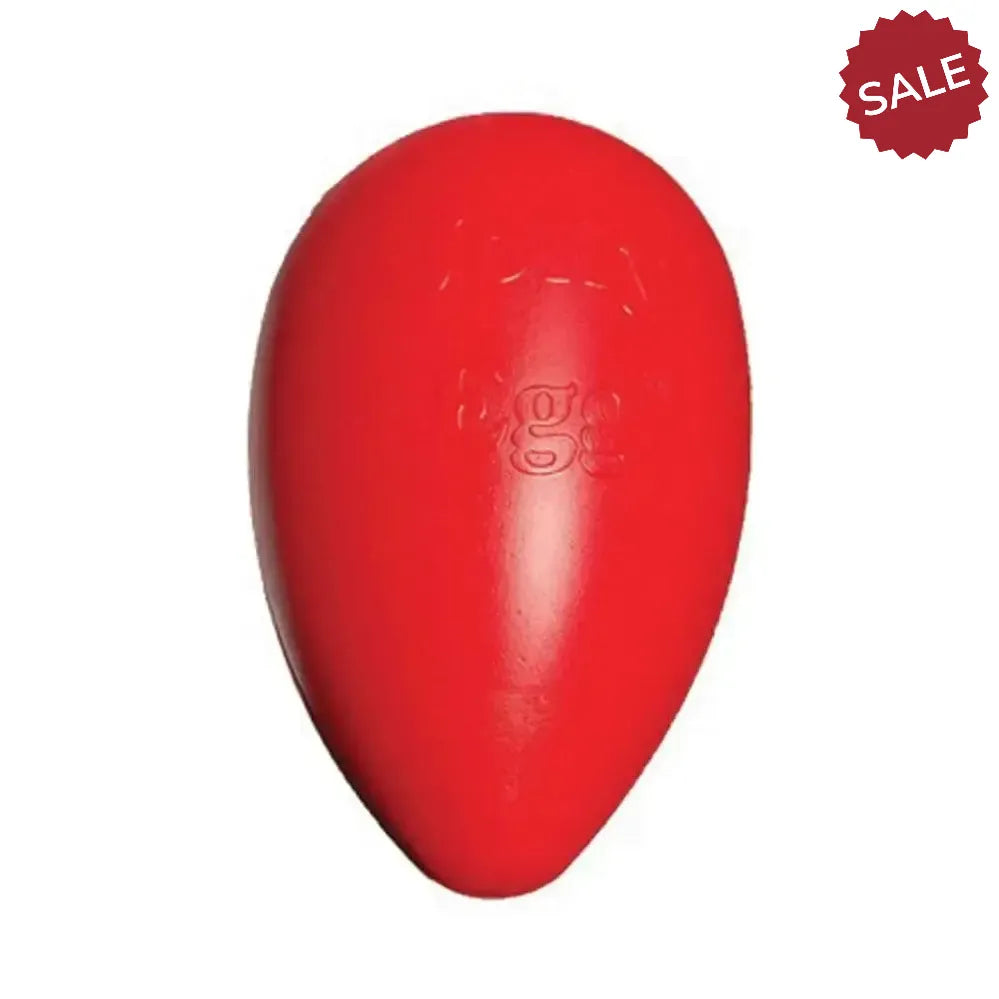 Horsemen's Pride Jolly Egg Red 8" Dog Toys