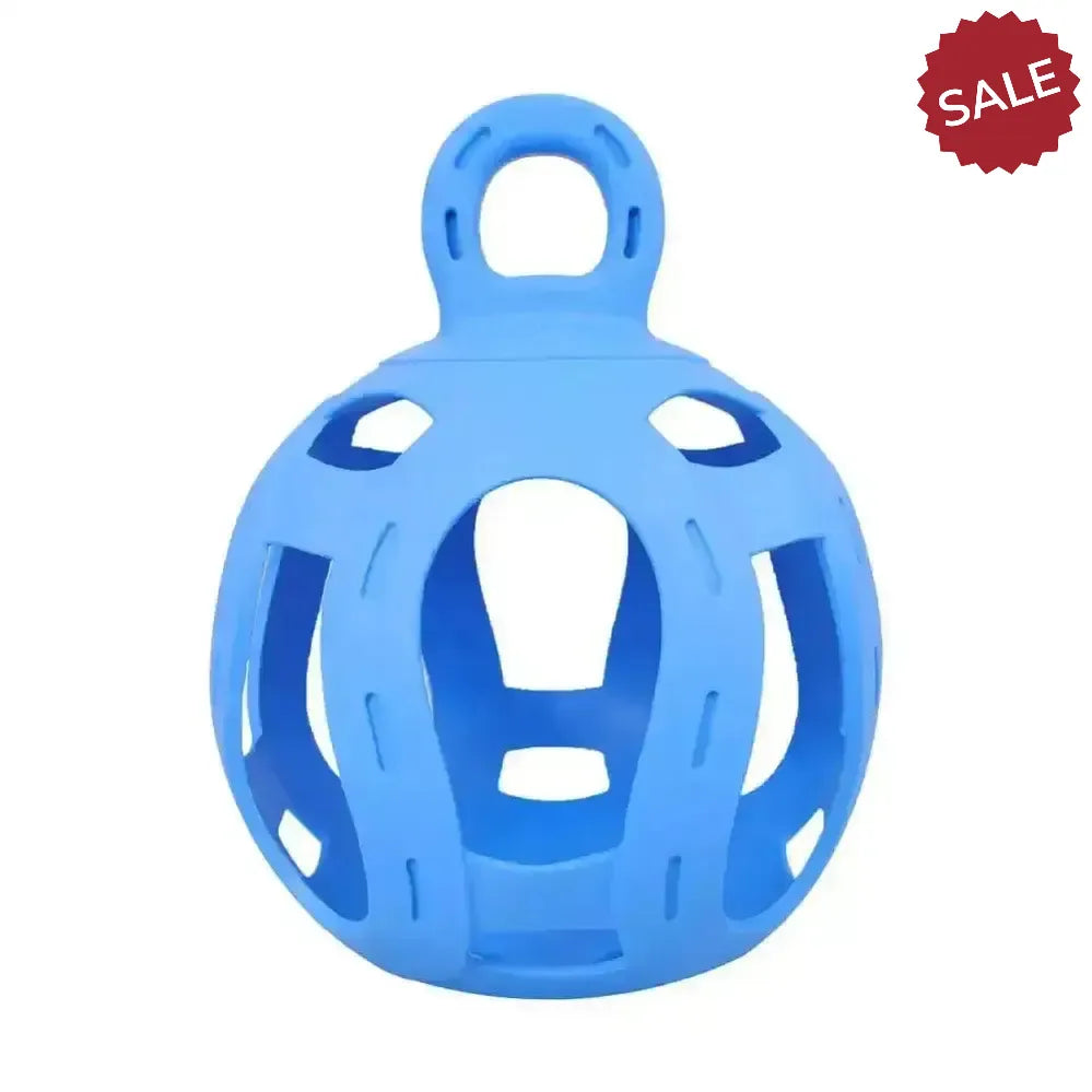 Horsemen's Pride Jolly Hay Ball Blue Horse Toys