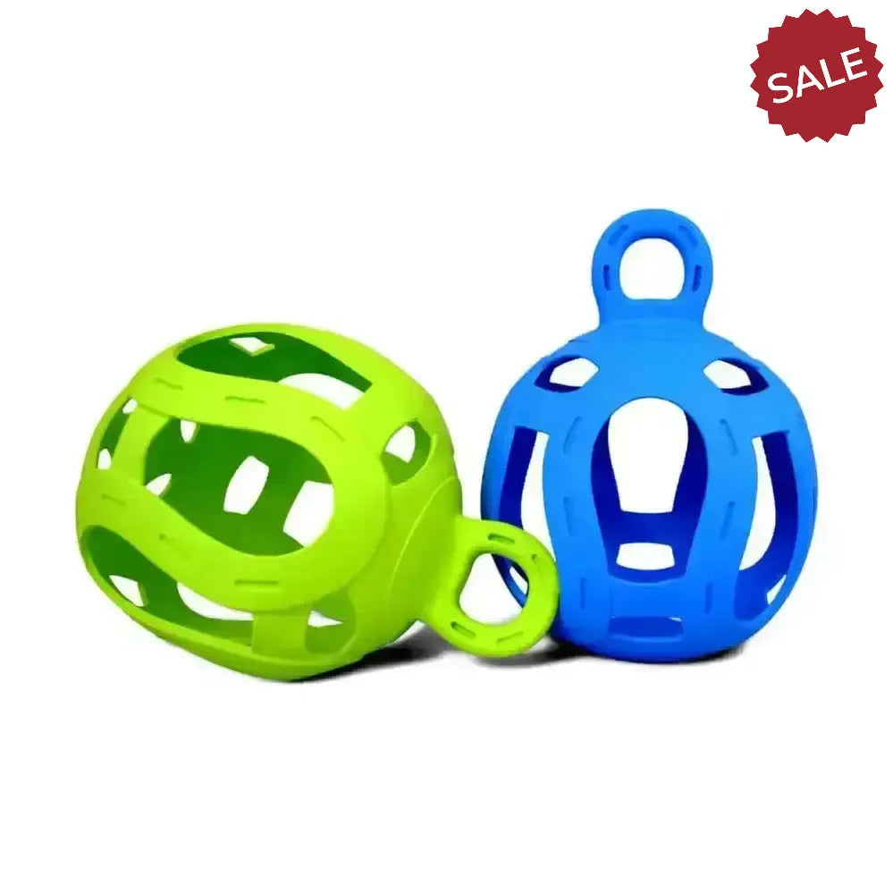 Horsemen's Pride Jolly Hay Ball Blue Horse Toys