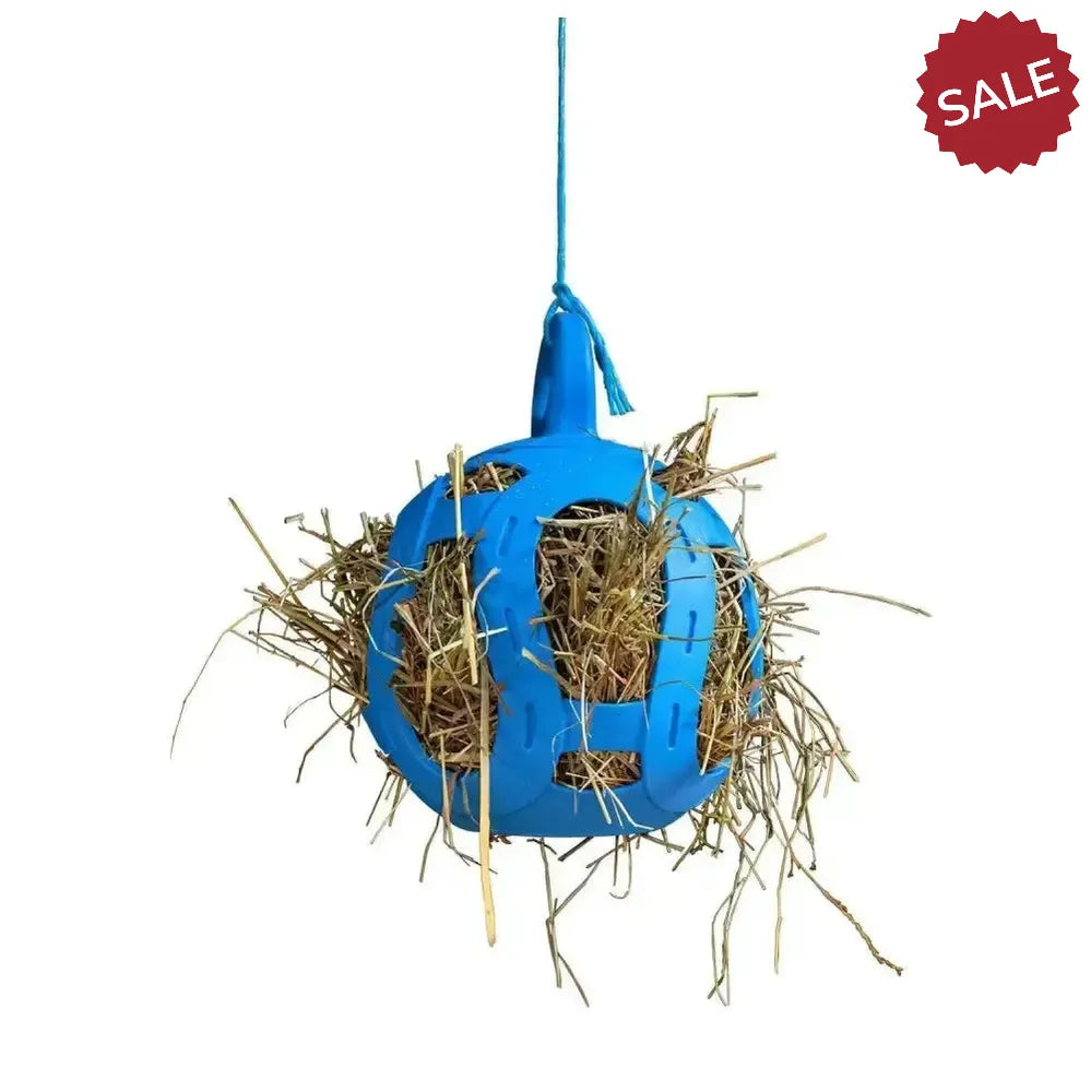 Horsemen's Pride Jolly Hay Ball Blue Horse Toys