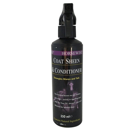 Horsewise Coat Sheen & Conditioner Spray Shampoos & Conditioners 350Ml Barnstaple Equestrian Supplies
