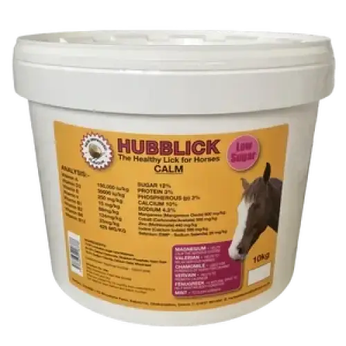 Hubblick Calm Horse Lick 10Kg Horse Licks