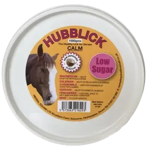 Hubblick Calm Horse Lick 1kg Horse Licks