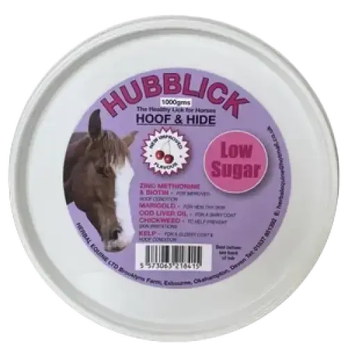 Hubblick Hoof & Hide Horse Lick 1kg Horse Licks