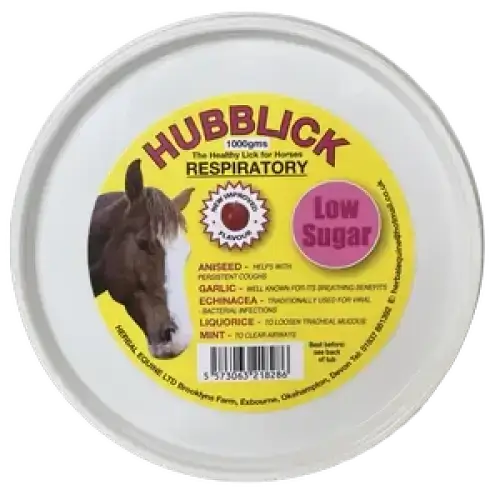 Hubblick Respiratory Horse Lick 1kg Horse Licks