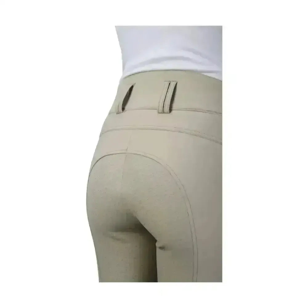 Hy Equestrian Arctic Polar Softshell Breeches Water Repellent Breeches Beige 24" Breeches