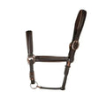 Hy Equestrian Chromatic Leather Head Collar Brown Pony Leather Headcollars