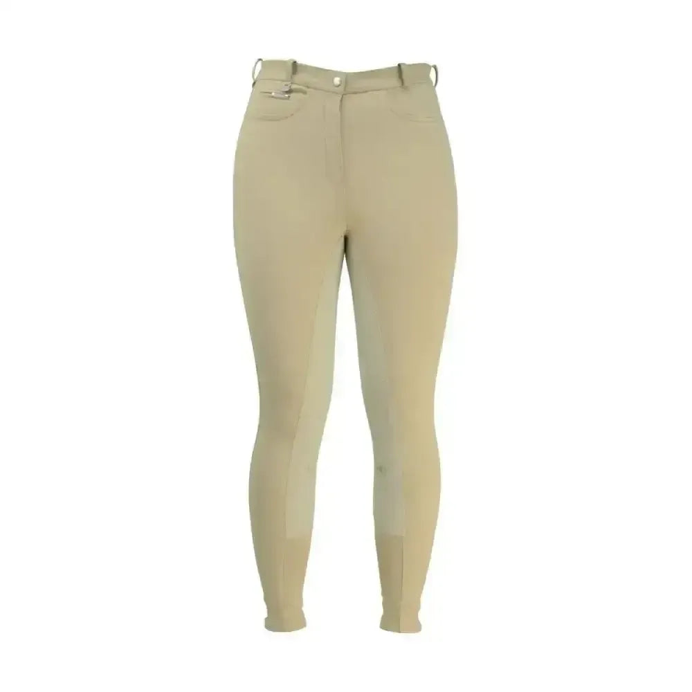 HY Equestrian Cranwell Ladies Breeches Beige 32" Breeches