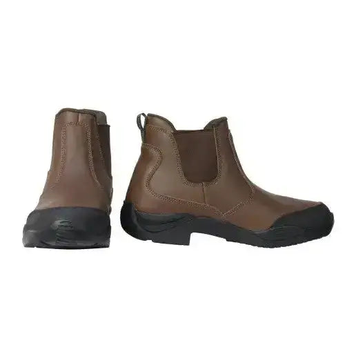 Hy Equestrian Crowden Jodhpur Boots Brown 36 Short Riding Boots