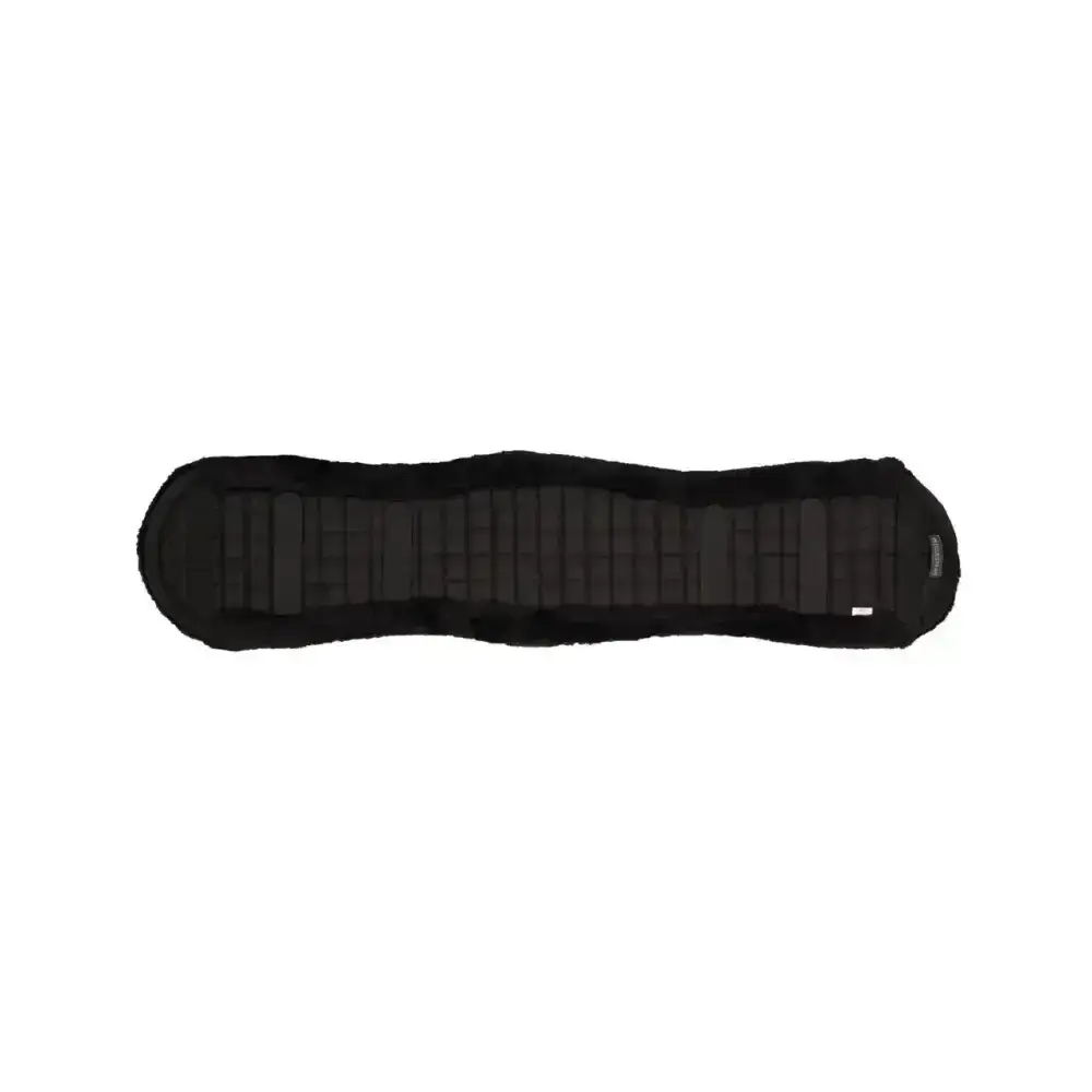 Hy Equestrian Dressage Fleece Girth Cover Black/Black 31.5" Girth Covers