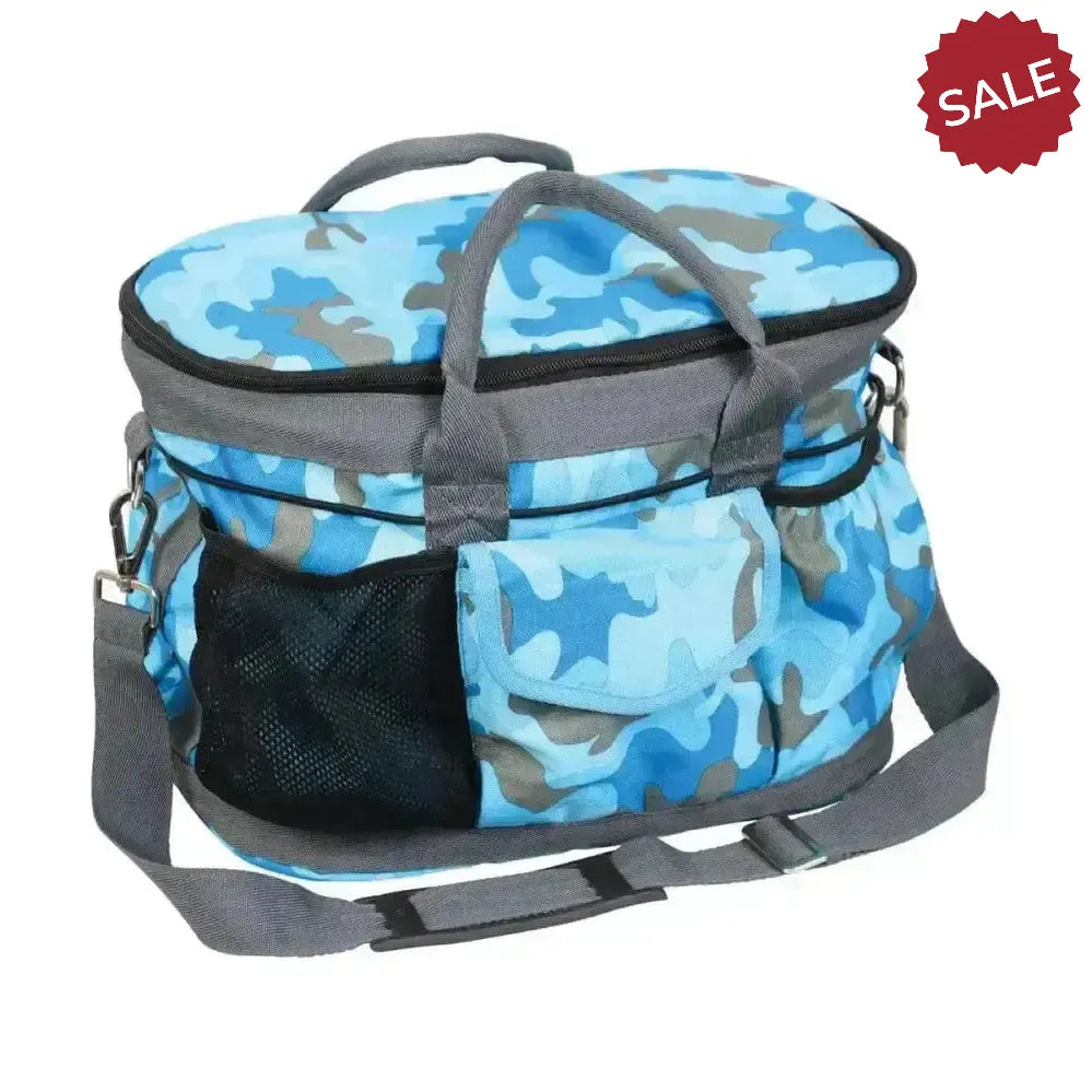 Hy Equestrian DynaForce Grooming Bag Pacific / Grey Grooming Bags