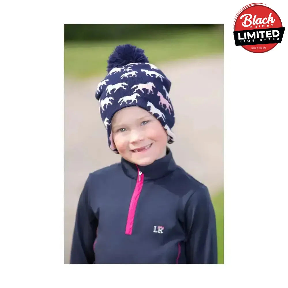 Hy Equestrian Flaine Children's Hat Grey/Pink Headwear