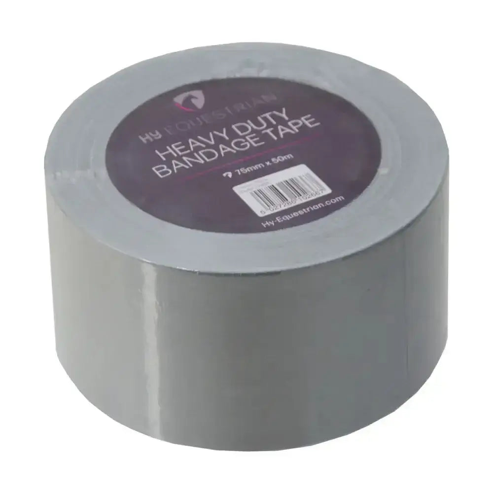 Gray hy equestrian heavy duty bandage tape 75mm wide 50m long easy-to-tear adhesive for strong hold
