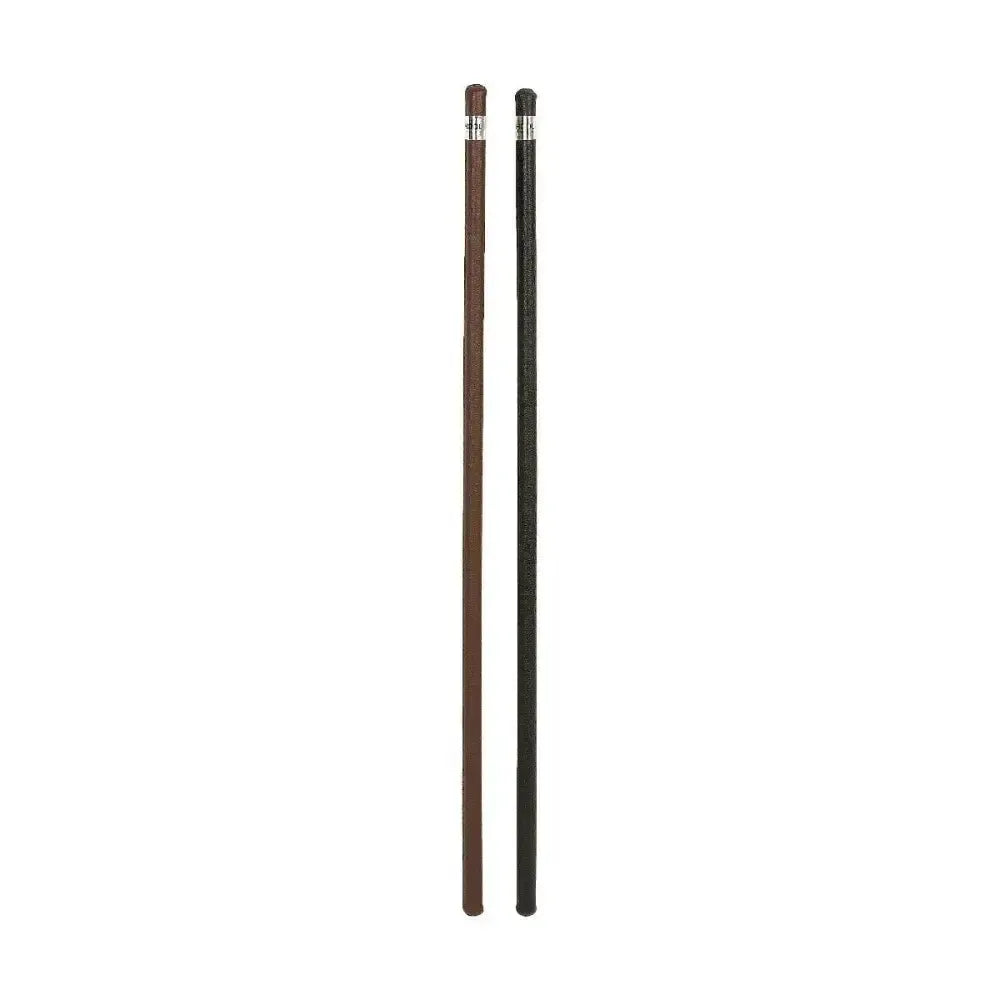 Hy Equestrian Leather Cane Black Whips & Canes