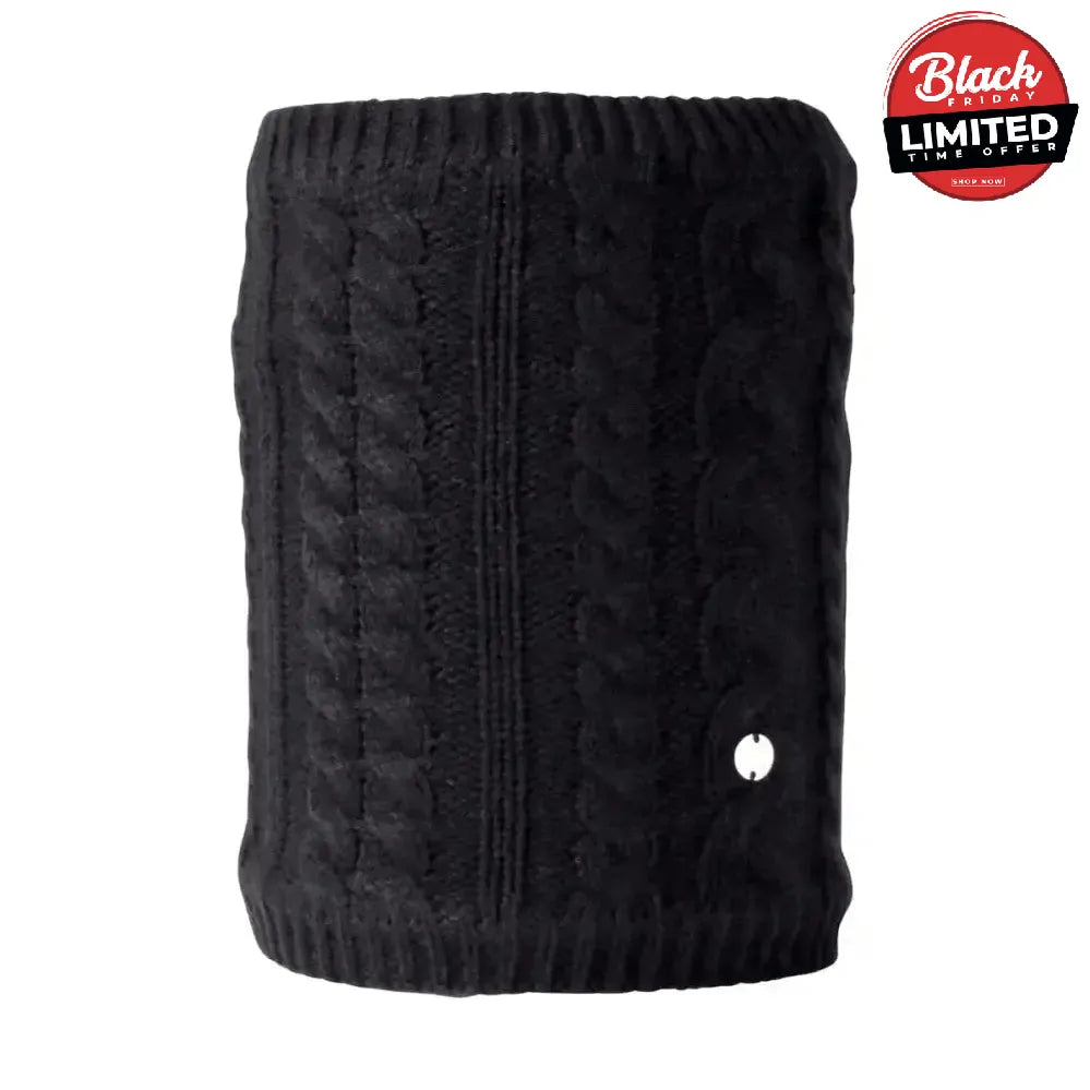 Hy Equestrian Melrose Cable Knit Snood Black Snoods