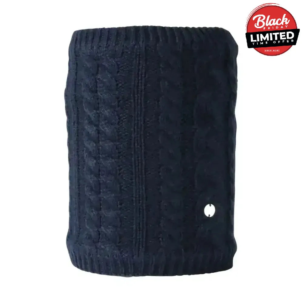 Hy Equestrian Melrose Cable Knit Snood Black Snoods