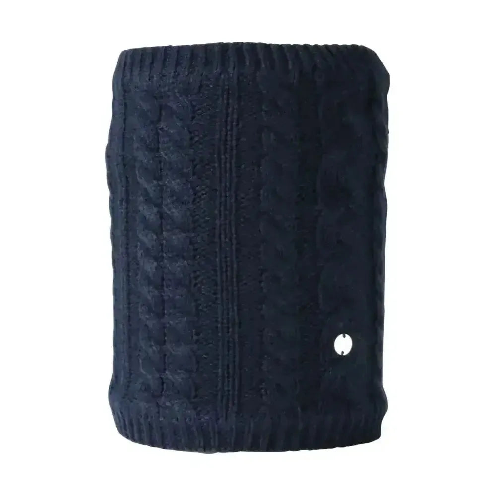 Hy Equestrian Melrose Cable Knit Snood Navy Snoods