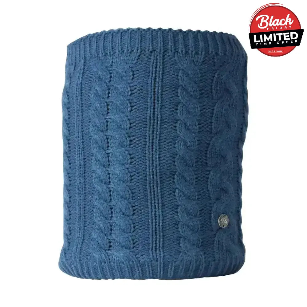 Hy Equestrian Melrose Cable Knit Snood Black Snoods