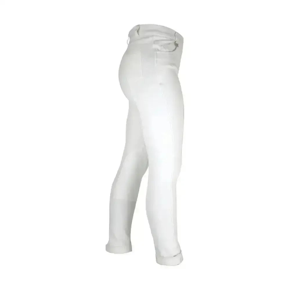 Hy Equestrian Melton Childrens Jodhpurs White 20" Jodhpurs