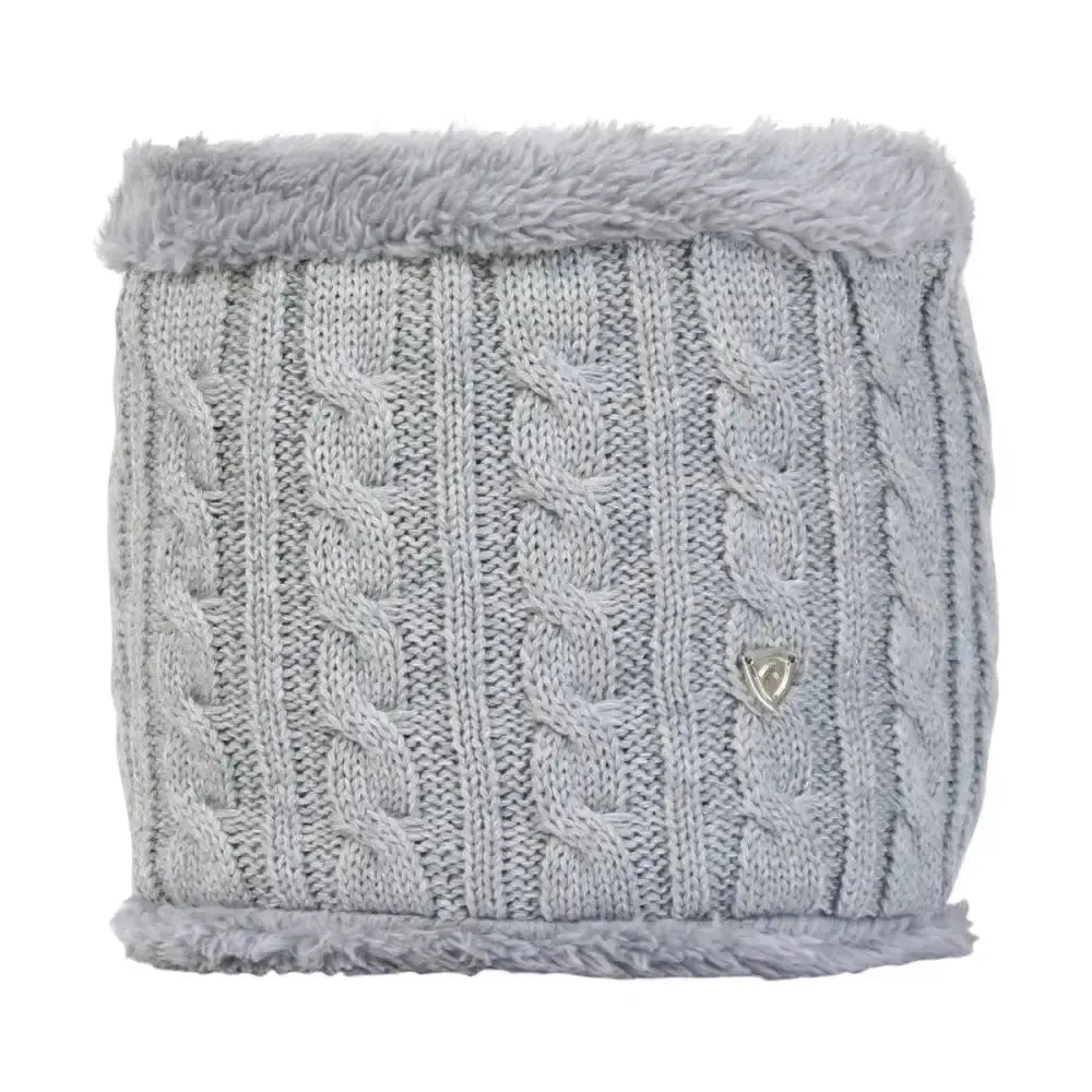 Hy Equestrian Morzine Children's Snood Grey Headwear & Neckwear