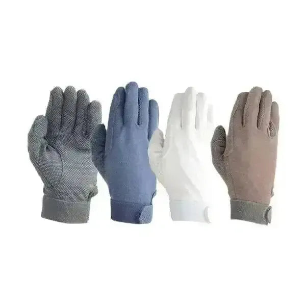 Hy Equestrian Pimple Riding Gloves Brown XXx Small Riding Gloves