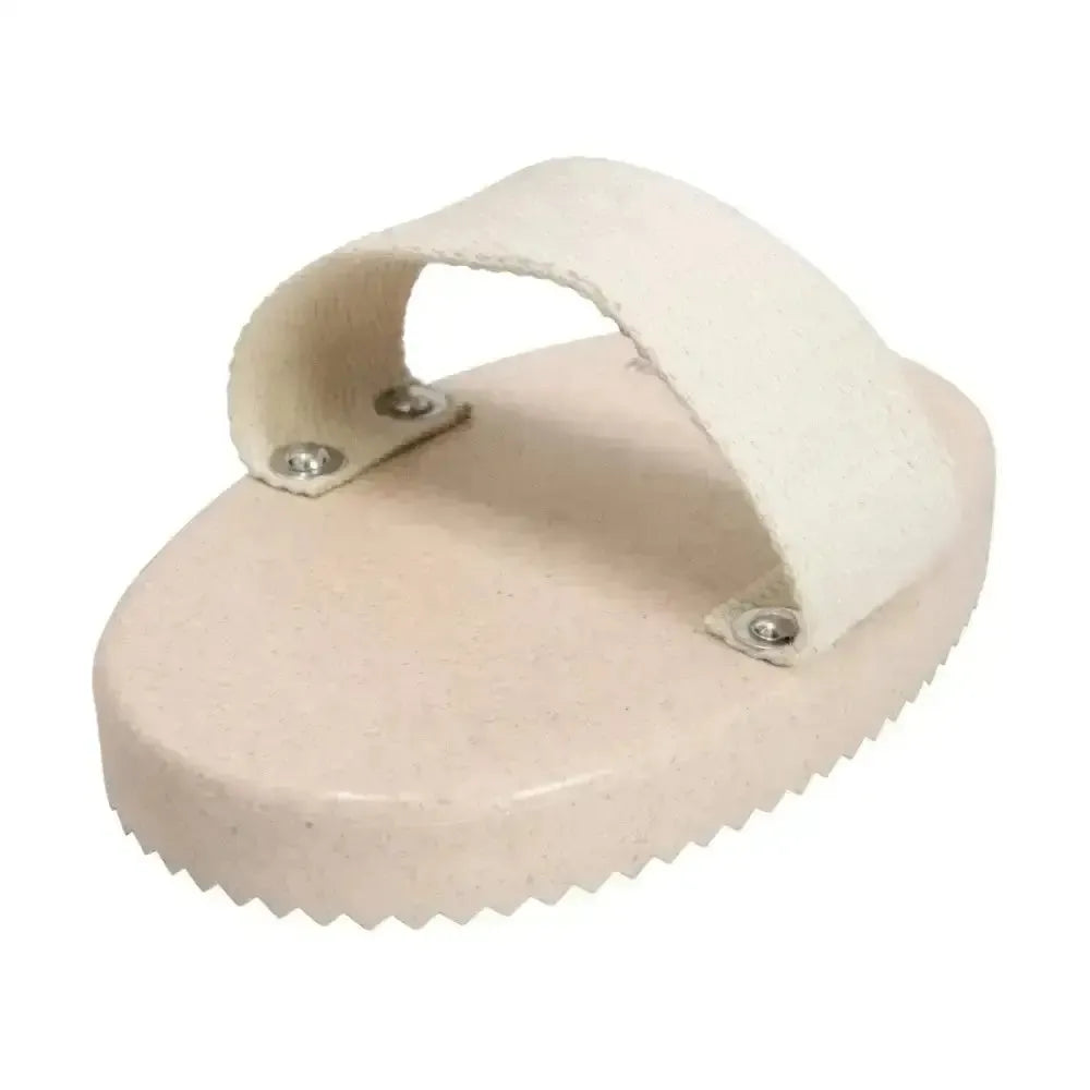 Hy Equestrian Recycled Curry Comb Beige Curry Combs