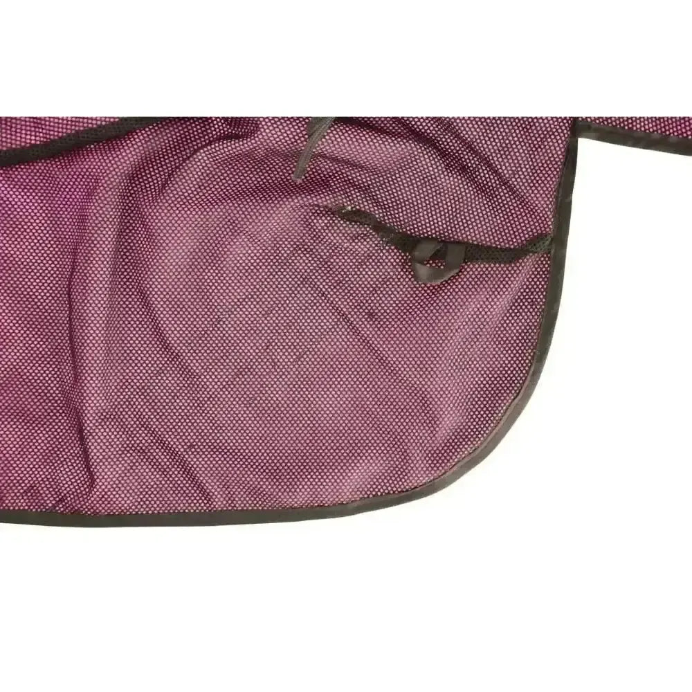 HY Equestrian Reflector Mesh Exercise Sheet Orange 4'6" Ride On Fly Rugs