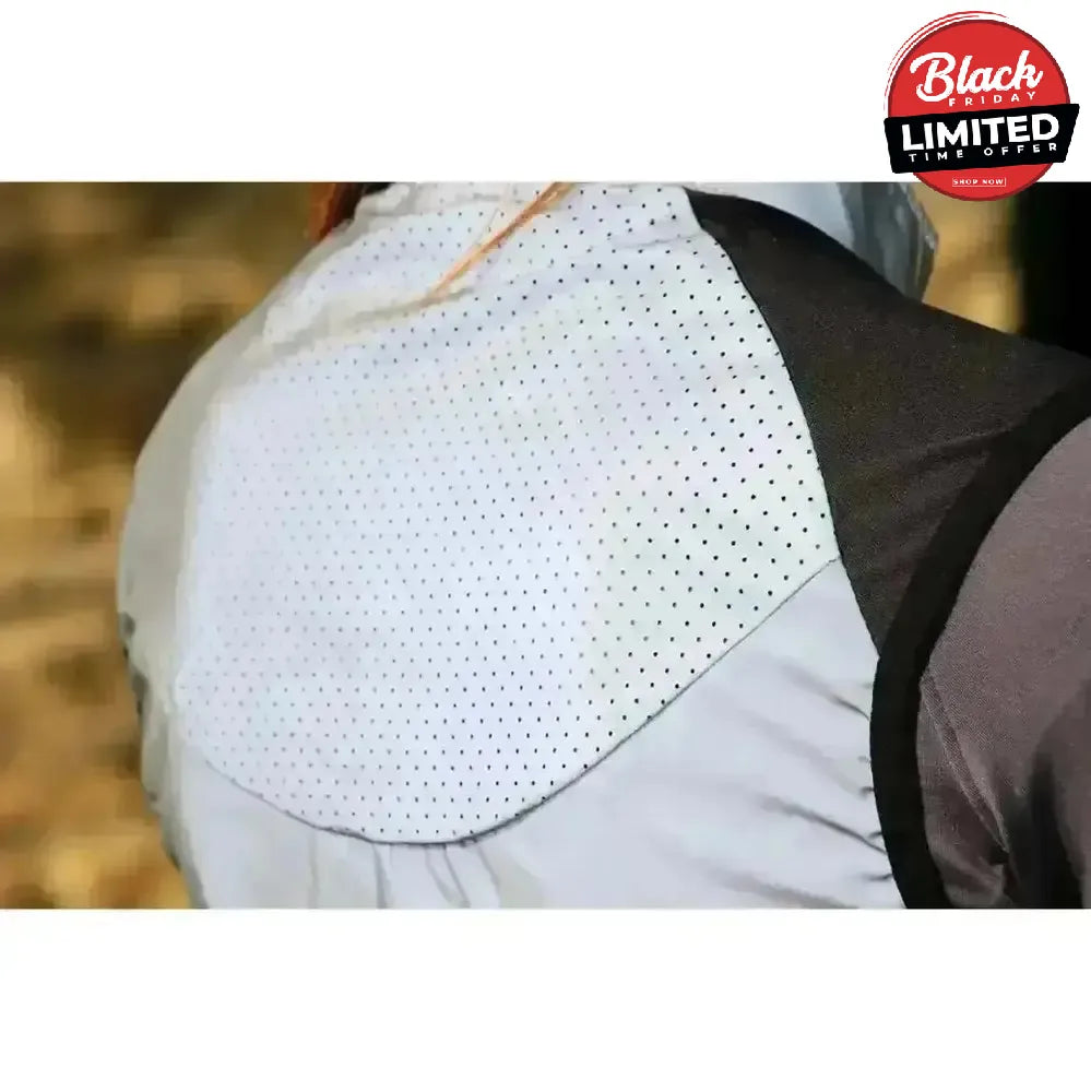 Hy Equestrian Silva Flash Reflective Gilet Reflective Silver X Small Riding Gilets