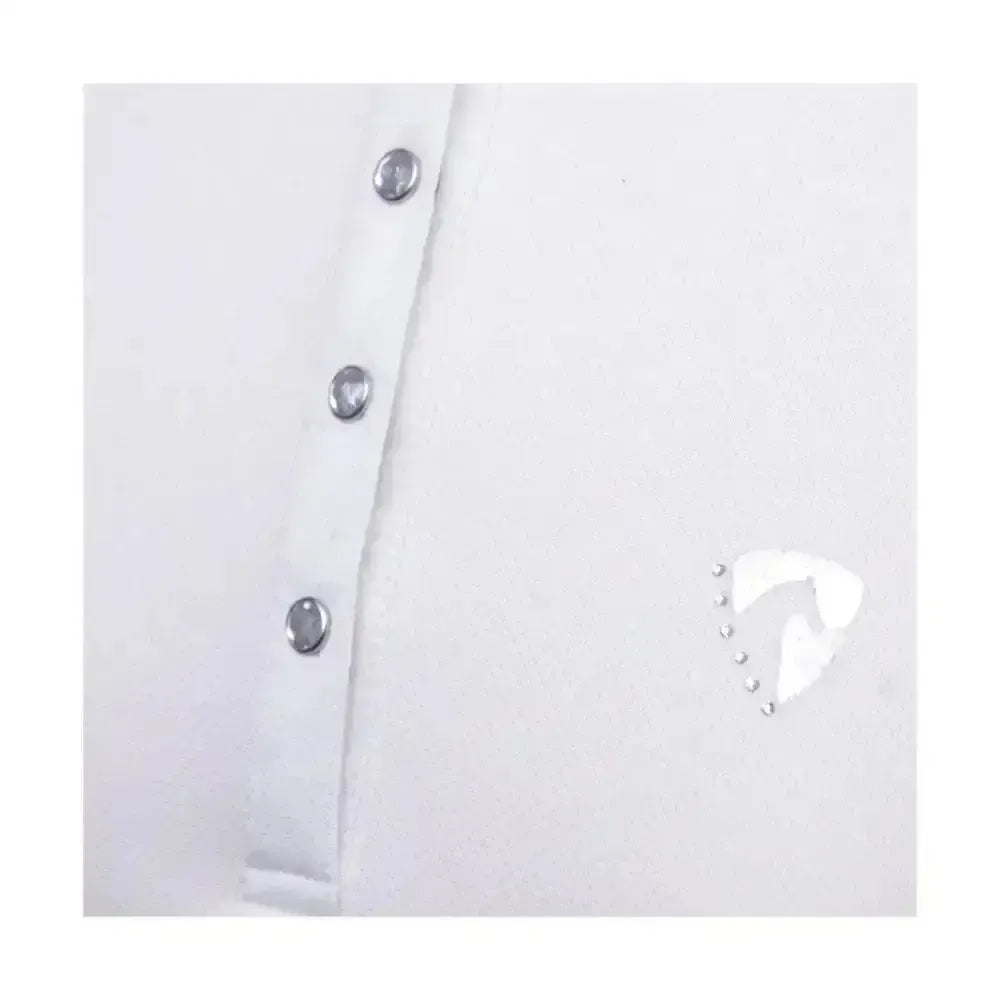 Hy Equestrian Sophia Sleeveless Show Shirt White Pearl White Pearl Small Show Shirts