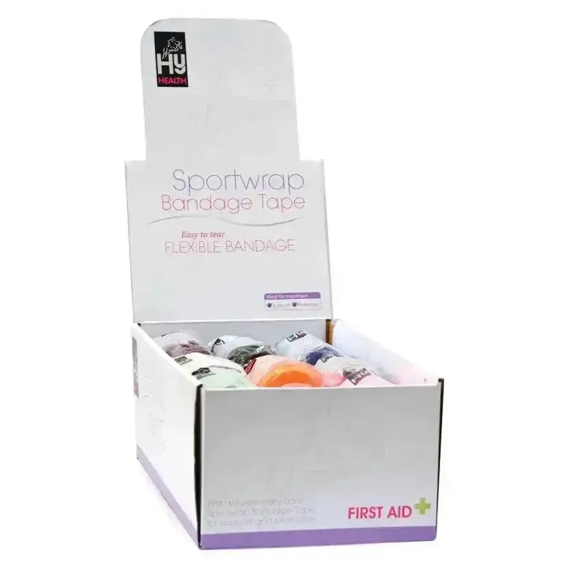 Hy Equestrian Sportwrap - Assorted Box BULK BUY Vet Wrap