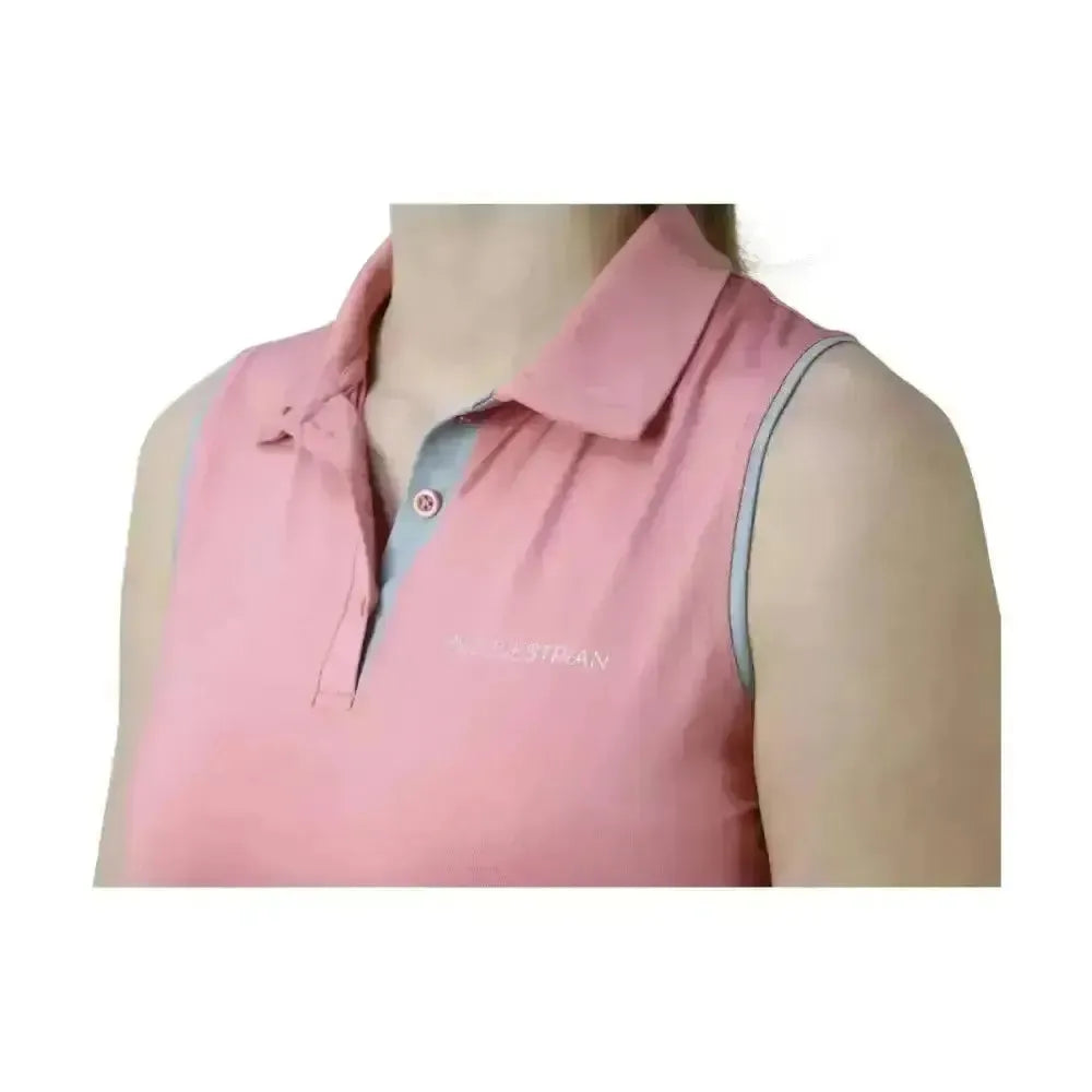 Hy Equestrian Synergy Sleeveless Polo X Small Aqua Base Layers