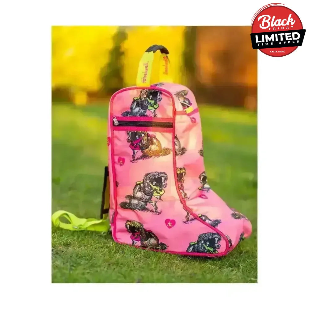 Hy Equestrian Thelwell Collection Hugs Jodhpur Boot Bag Luggage & Bags