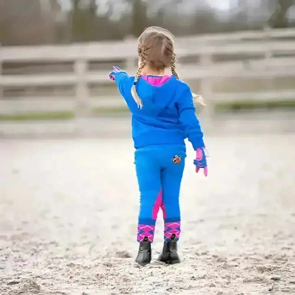 Hy Equestrian Thelwell Collection Race Fleece Tots Jodhpurs 3-4 Years Jodhpurs