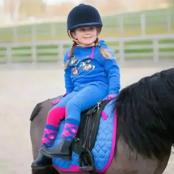 Hy Equestrian Thelwell Collection Race Fleece Tots Jodhpurs 3-4 Years Jodhpurs