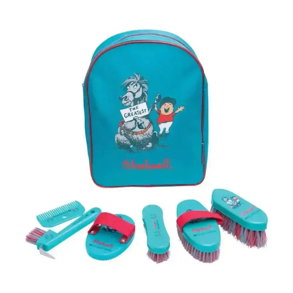 Hy Equestrian Thelwell Collection The Greatest Complete Grooming Kit Rucksack Grooming Kits