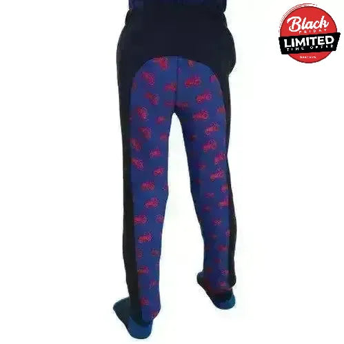 Hy Equestrian Tractors Rock Tots Jodhpurs Navy / Navy Child Small Jodhpurs
