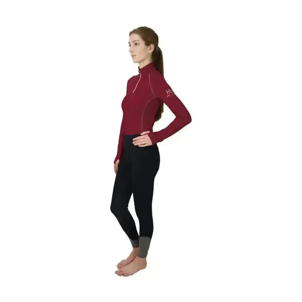 Hy Sport Active Base Layer Vivid merlot Medium Base Layers
