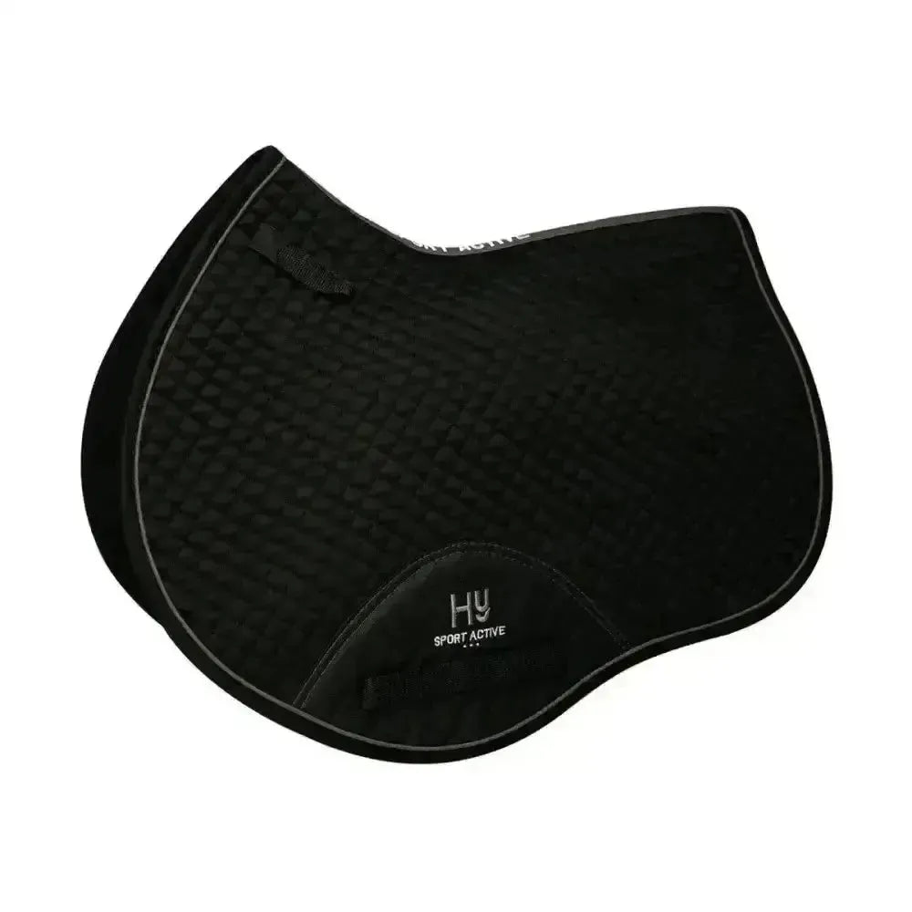Hy Sport Active Close Contact Saddle Pad Black Full Saddle Pads