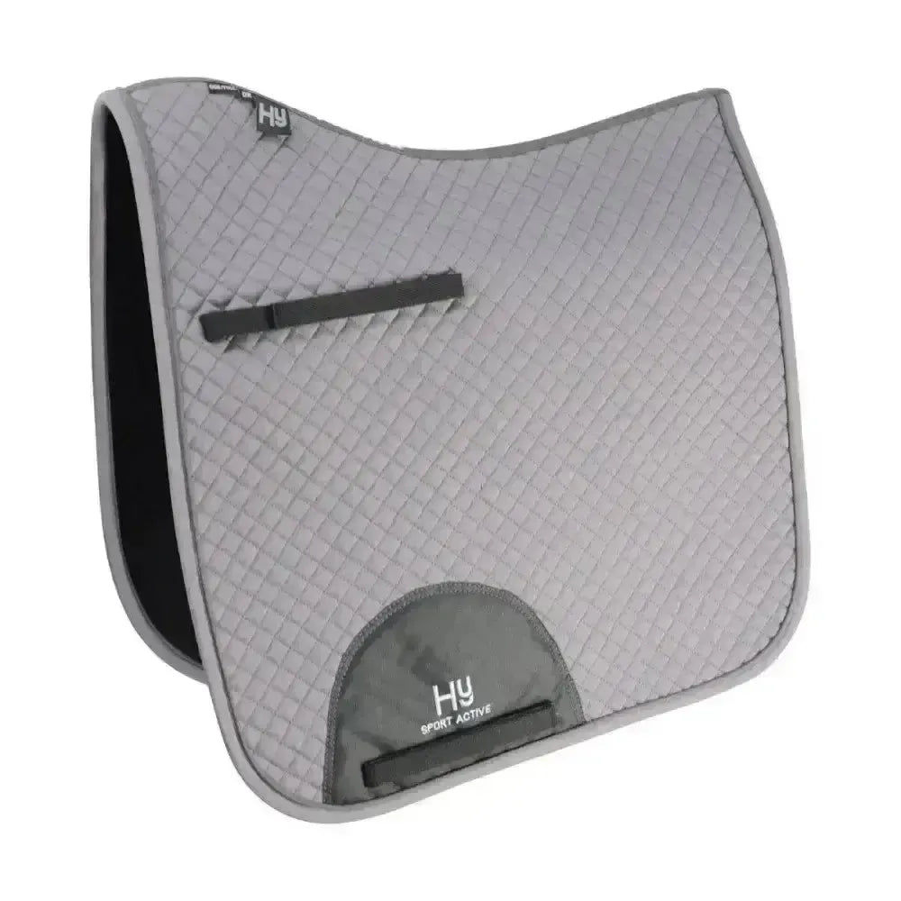 Hy Sport Active Dressage Saddle Pad Pencil Pointgrey Cob/Full Dressage Saddle Pads