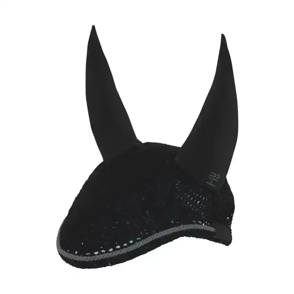 Hy Sport Active Fly Veil Black Pony/Cob Horse Ear Bonnets