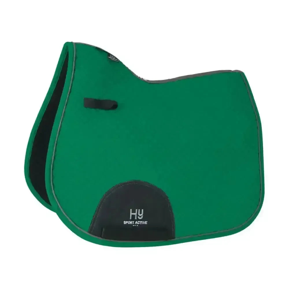 Hy Sport Active GP Saddle Pad Emeraldgreen Full Saddle Pads