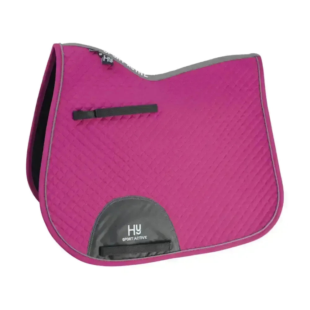 Hy Sport Active GP Saddle Pad Aegean Green Full Saddle Pads