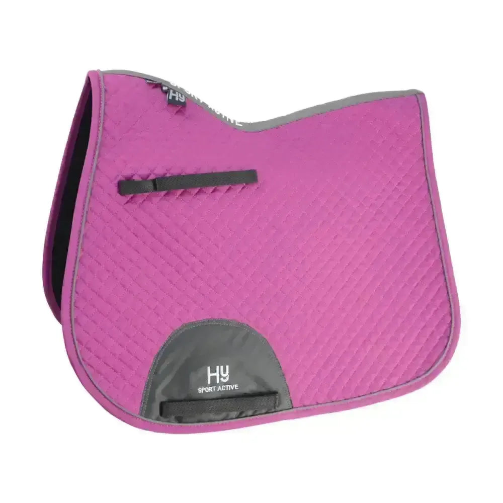 Hy Sport Active GP Saddle Pad Aegean Green Full Saddle Pads