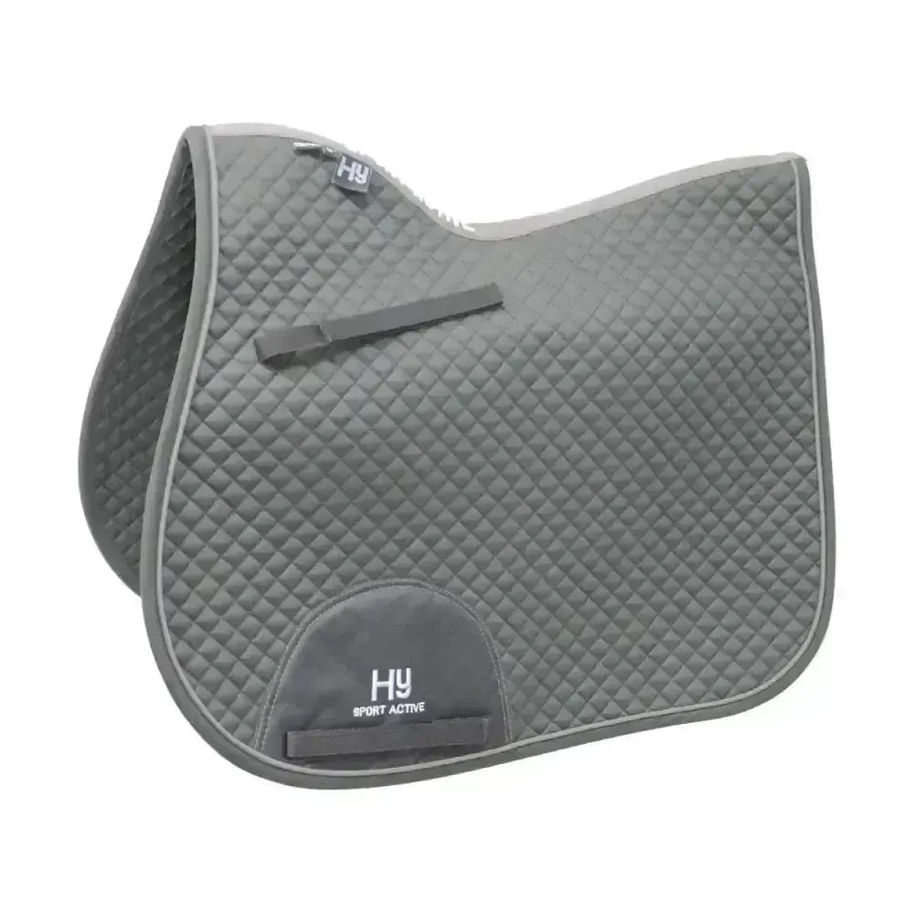 Hy Sport Active GP Saddle Pad Pencil Pointgrey Full Saddle Pads
