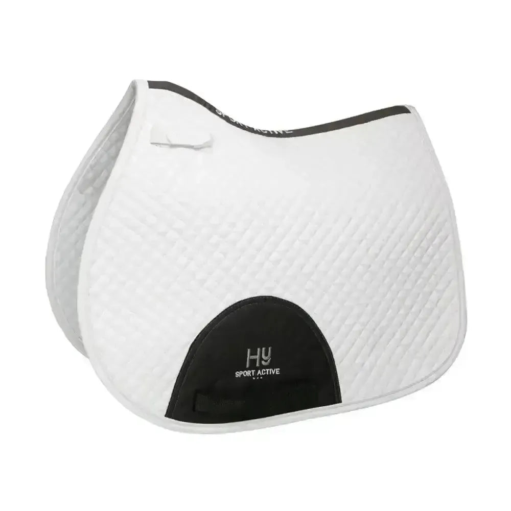 Hy Sport Active GP Saddle Pad White Pony/Cob Saddle Pads