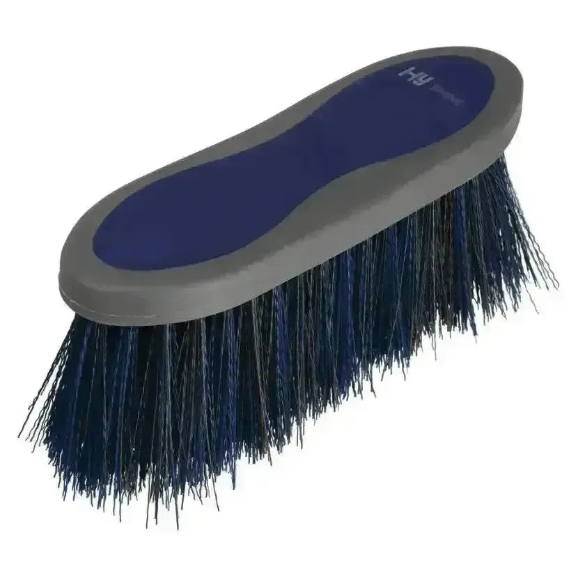 Hy Sport Active Groom Long Bristle Dandy Brush midnight Navy Dandy Brushes
